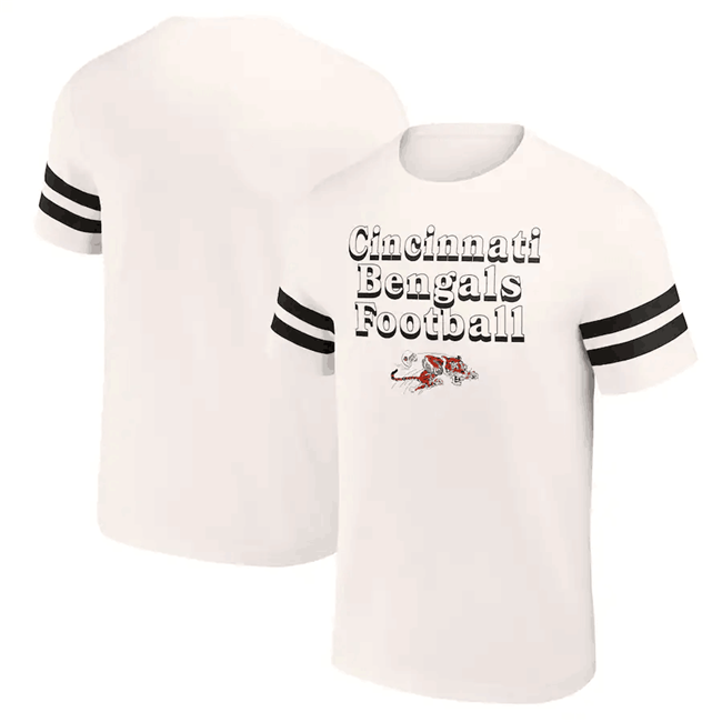 Men's Cream Cincinnati Bengals x Darius Rucker Collection Vintage T-Shirt